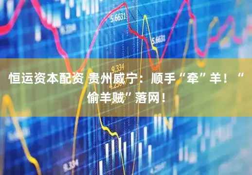 恒运资本配资 贵州威宁：顺手“牵”羊！“偷羊贼”落网！