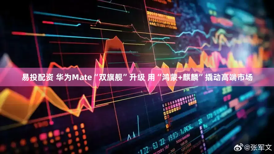 易投配资 华为Mate“双旗舰”升级 用“鸿蒙+麒麟”撬动高端市场
